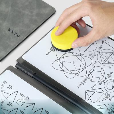 1 juego de cuaderno de pizarra blanca reutilizable con bolígrafo de pizarra blanca, paño borrable, bloc de notas de cuero, planificador semanal, portátil y elegante para oficina