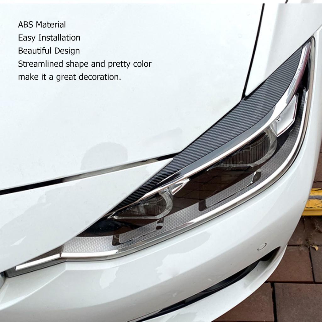 1 para nakładki na reflektory ABS zamiennik powieki pojazdu do serii 3 F30 F31 2012-2018