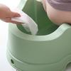 Baby-Waschkissensitz aus Plastik für Kleinkinder und Erwachsene, sicher und langlebig, grün