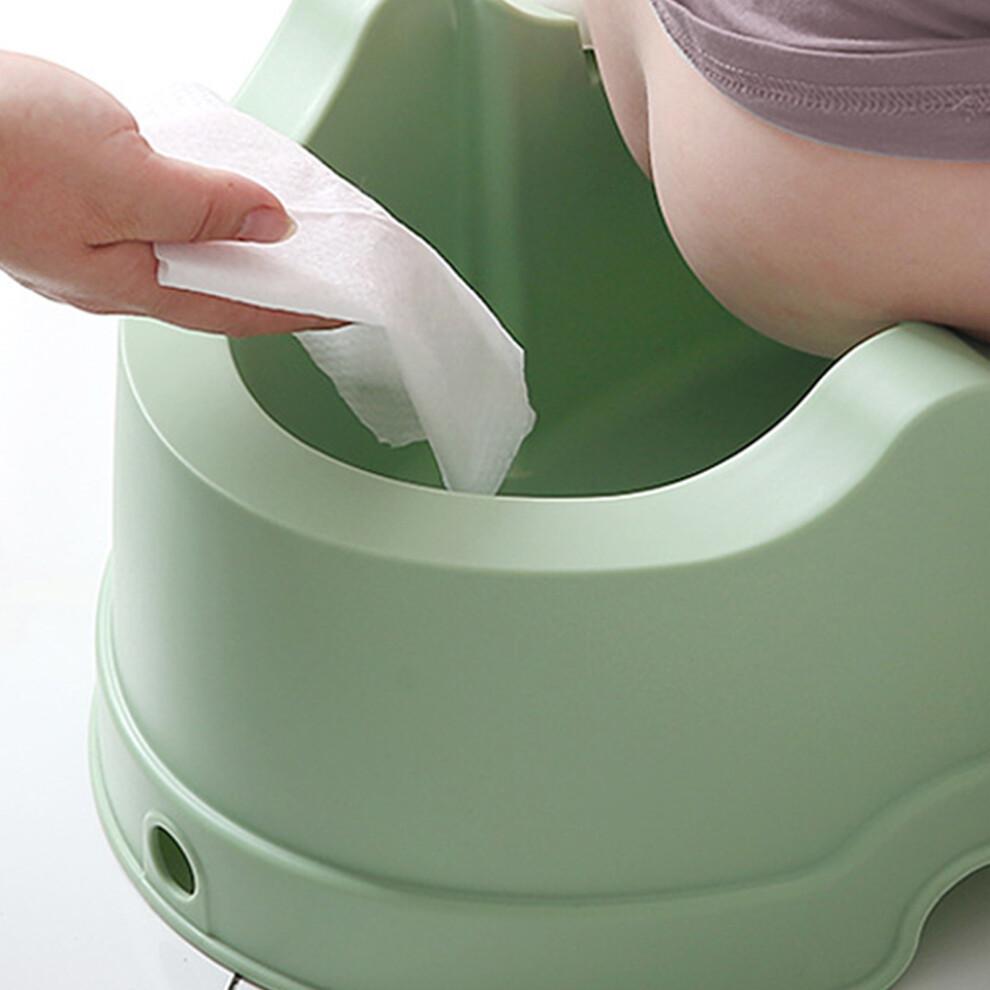 Baby-Waschkissensitz aus Plastik für Kleinkinder und Erwachsene, sicher und langlebig, grün
