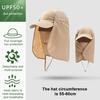 Yousheng Fishing Hat Sun Protection Wide Brim Breathable Mesh Design Sun Hat with Shawl Outdoor Activities Cycling Sunshade Hat