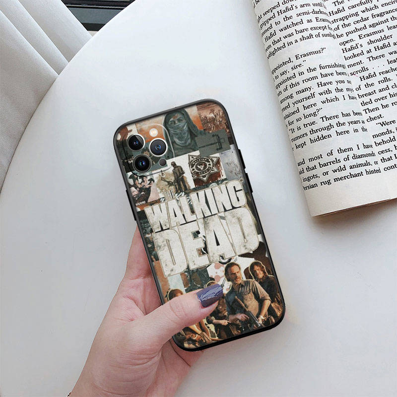 JO55 la serie the walking dead Custodia per Telefono per iPhone 7 8 11 12 13 14 15 16 16E XS Pro Max XR X SE Samsung S20 S21 S22 S23 S24 FE Ultra Plus Lite S21S A55