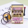 Creative Cartoon Mini Slot Machine Keychain Toy