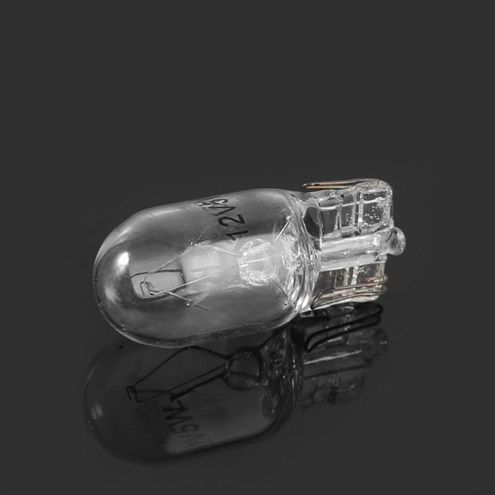 Warm White T10 W5W 194 168 5W Signal Light License Plate Lights Width Lamp Halogen Bulbs