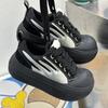 Marshmallow big head shoes women's summer punk y2k yabi black heightening bread platform shoes round head heightening and slimming
