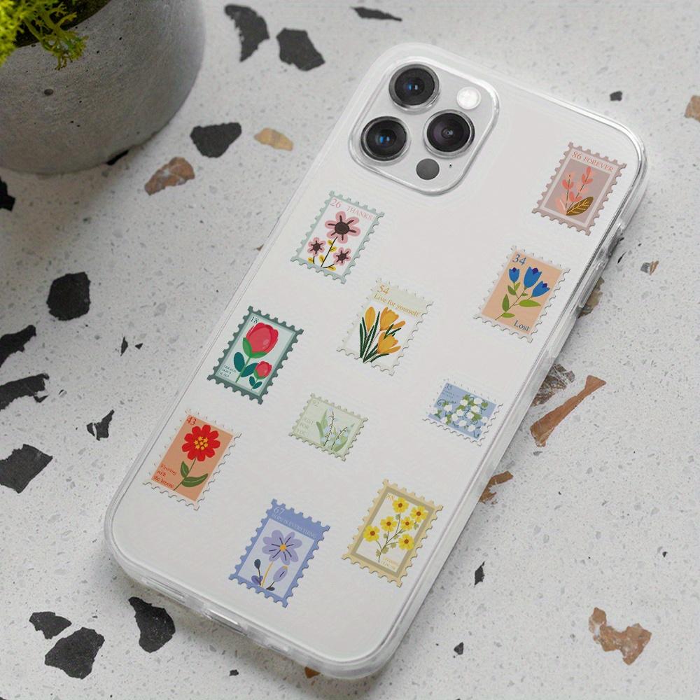 1roll/500pcs Flower Art Themed Sticker Roll 10 Patterns Delicate Decoration for Holiday Gift Students Class Reward Birthday Gift Luggage Hand Account