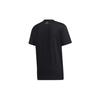 Adidas Logo Front Sports Style Solid Short Sleeve T-Shirt Men Tops Black GD5438