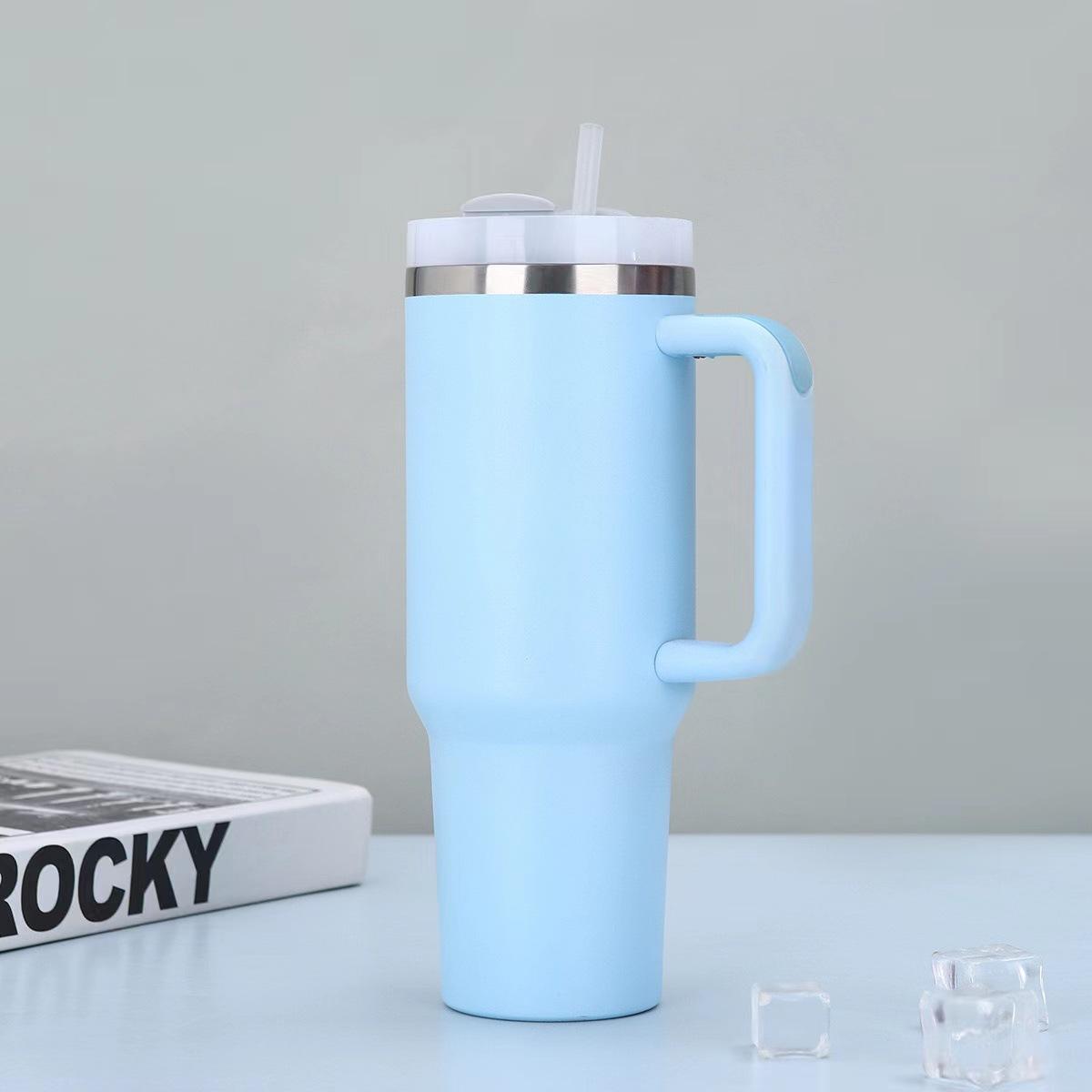 Personalized 40oz Tumbler Insulated Travel Mug Custom Logo Birthday Graduation Party Gift Valentine Day Present For Couples 1000-1500ml
