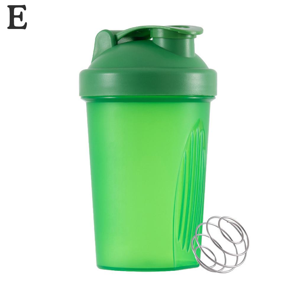 NEW 400ML Shaker Bottles Sport Water Cups Whey Protein Powder Mixer Bottle Fitness Gym Shaker Outdoor Portable Plastic Drink Cup
