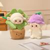 Niedliche Schaf Plüschtiere 16cm Lamm Stofftier Kawaii Schreibtisch Dekorative Spielzeuge Entzückendes Geschenk Für Freundin Kreative Geburtstagsgeschenke