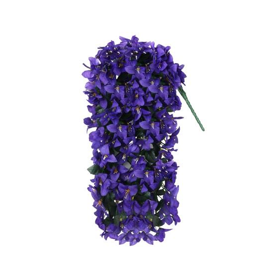 Artificial Bougainvillea Flower Faux Hanging Bougainvillea for Outside Long Trailing Vines Fake Flower for Door Porch Planter Urn Patio Balcony Decor