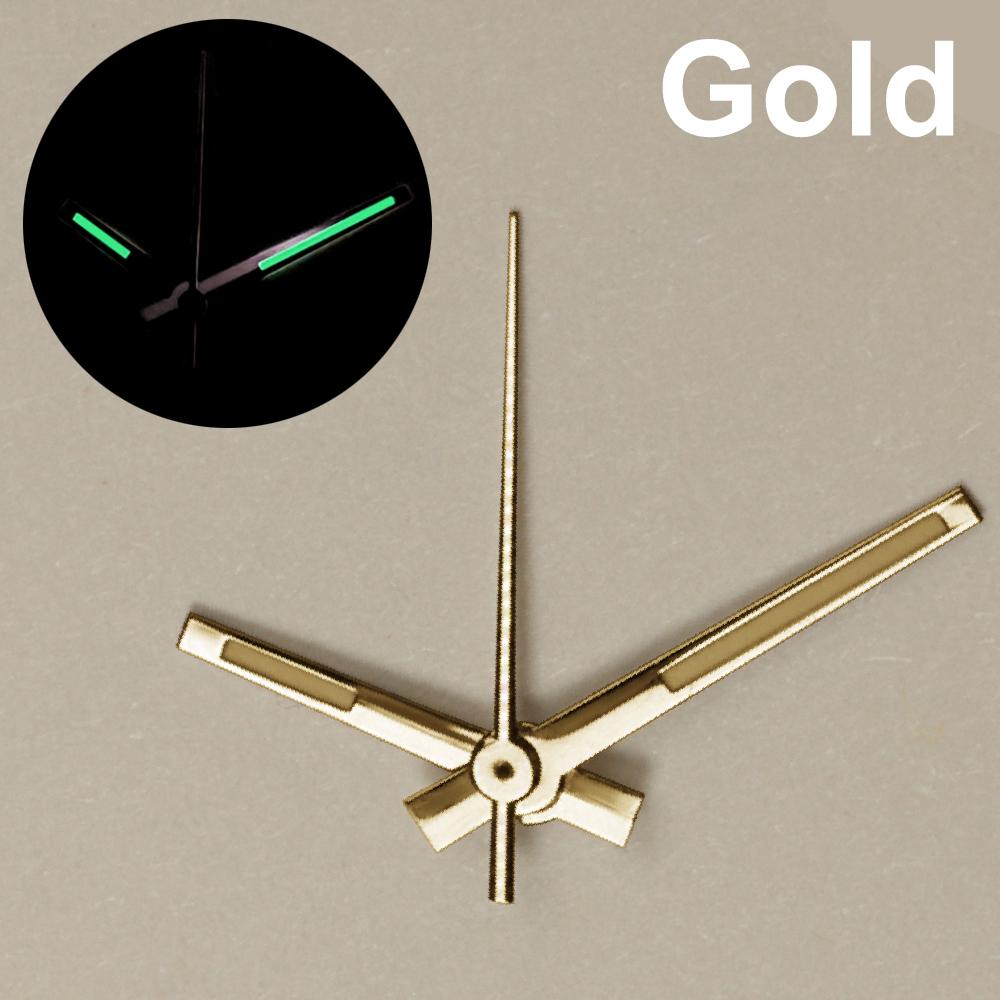 

NH35 Hands Rose Gold Silver Gold Watch Hands Green Luminous for NH35/NH36/4R/7S Movement Watches for Pointers Watches Parts золотой