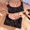 Star Polka Dot Cosmetic Pouch Purple Print Coin Purse Toiletry Case Floral Makeup Bag  Cute Gift