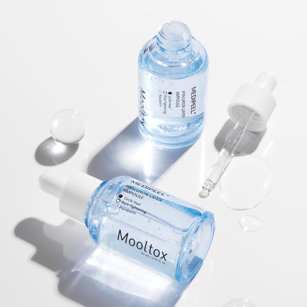 MEDIPEEL Hyaluronic Acid Layer Mooltox Ampoule 30ml - Hydrating Ampoule Moisture Boost, Korean