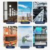 Powerful 100V 220V 380V 4 Channel Wireless Remote Control Switches Industrial Relays Module with Manual Override