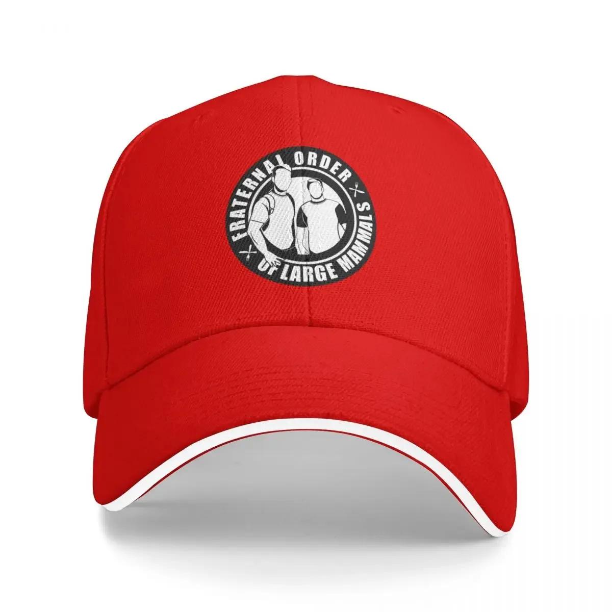 Fraternal Order of Large Mammals Baseball Cap Anime Hat Beach Funny hats Sunhat Unisex Womens