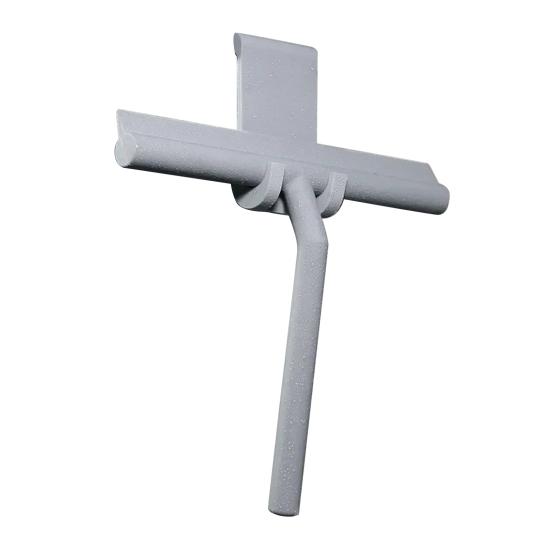 Single-sided Wiper Ergonomic Design No Installation Glass Shower Squeegee Scratch-Resistant Silicone Bathroom Mirror Wiper