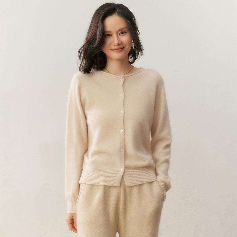 Qinghe 100% Pure Cashmere Women's Sweater - Ultra Soft Luxury Winter Pullover