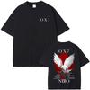 Rapper Niro OX7 Album Graphic Tshirt Men Women Hip Hop Fashion Pop Music Tshirts Male Casual Cotton Vintage T Shirt Streetwear