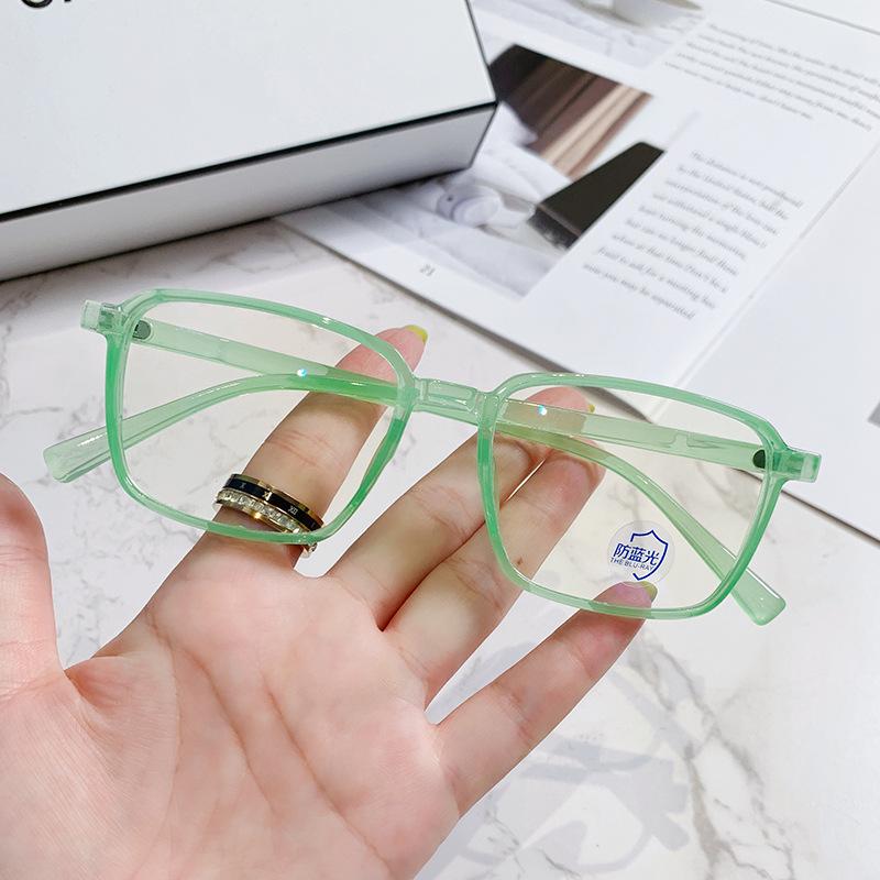 New Anti-blue Light Reading Glasses For Women With Tr Vintage Small Square Frame For Men Reading Glasses TR10688