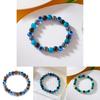 Eye Of The Devil Beaded Bracelet With Elastic Design For Fashionable Women Gift
