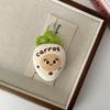 Adorable Double-Layer Cartoon Hamburger Bun Plush Hairpin for Babies