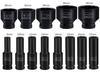 43-Piece Heavy-Duty 1/2-Inch Hexagonal Electric Impact Socket Wrench Set