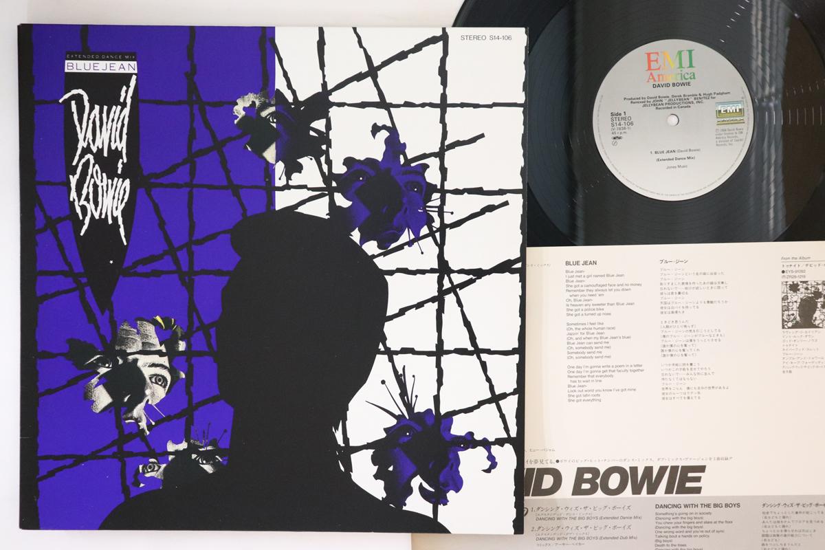 

12inch Record DAVID BOWIE - Blue Jean S14106 EMI AMERICA 1984 Japan Rock