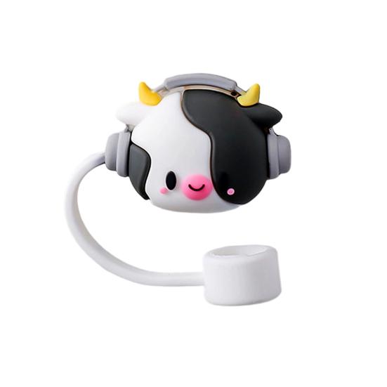 

Cute Straw Covers Cap Leak-proof Straw Cap 10mm Diameter Drinking Straw Cover Dust-Proof Straw Lid for 30oz 40oz Tumblers And Outdoor F