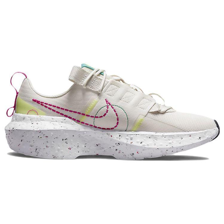 Nike  Crater Impact Phantom Malachite Women Sneakers Cream Volt Pink-Prime CW2386-004