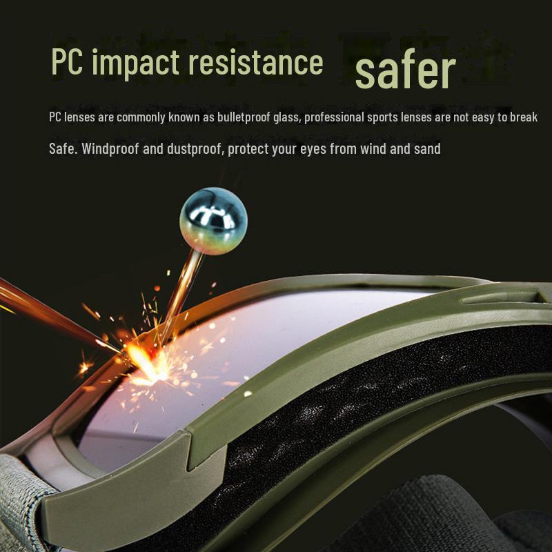 Retro Harley Motorcycle Goggles: Windproof, Anti-Impact, Anti-Sand