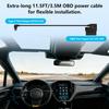 Car Hardwire Plug And Play 12V/24V To 5V Step-Down Hardwire USB Adapter Cable For Parking Lot Road Trips Daily Driving Overnight
