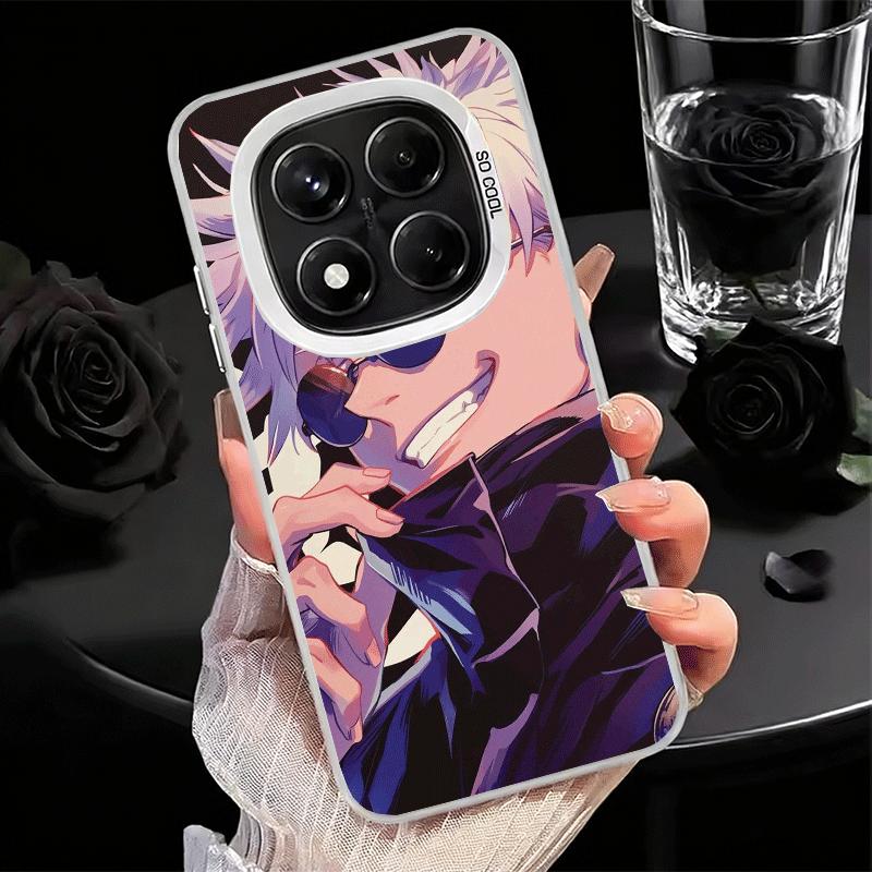 Anime Gojo Satoru JUJUSU Soft Phone Case for Xiaomi Redmi Note 13 14 15 Pro Plus 12S 12 11S 11 11T 10S 10 Shockproof Cover Back