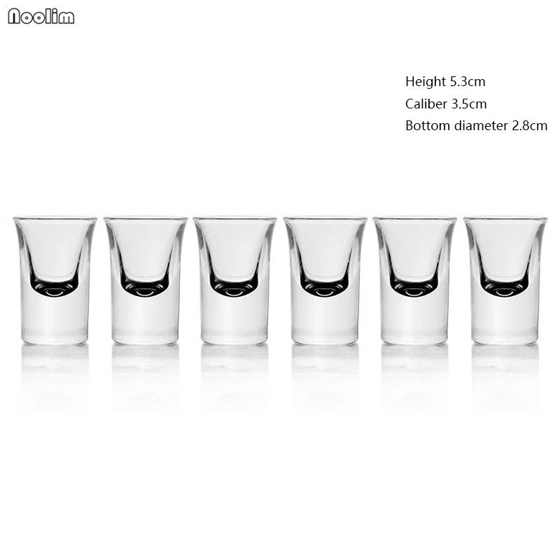 6pcs Handmade Heatproof Shot Glass Set – Vodka & Whiskey Tasting Cups