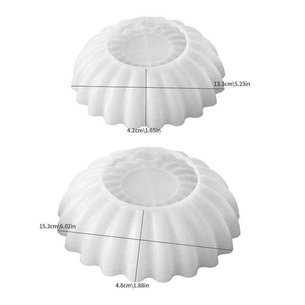 New Lace Bowl Storage Box Silicone Mold 3D DIY Plaster Mold Reusable Handmade Resin Mold Home Decor