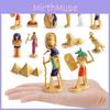 Model van de Sfinx, de koningin van het oude Egypte, gemaakt van PVC, decoratief verzamelobject voor thuis.