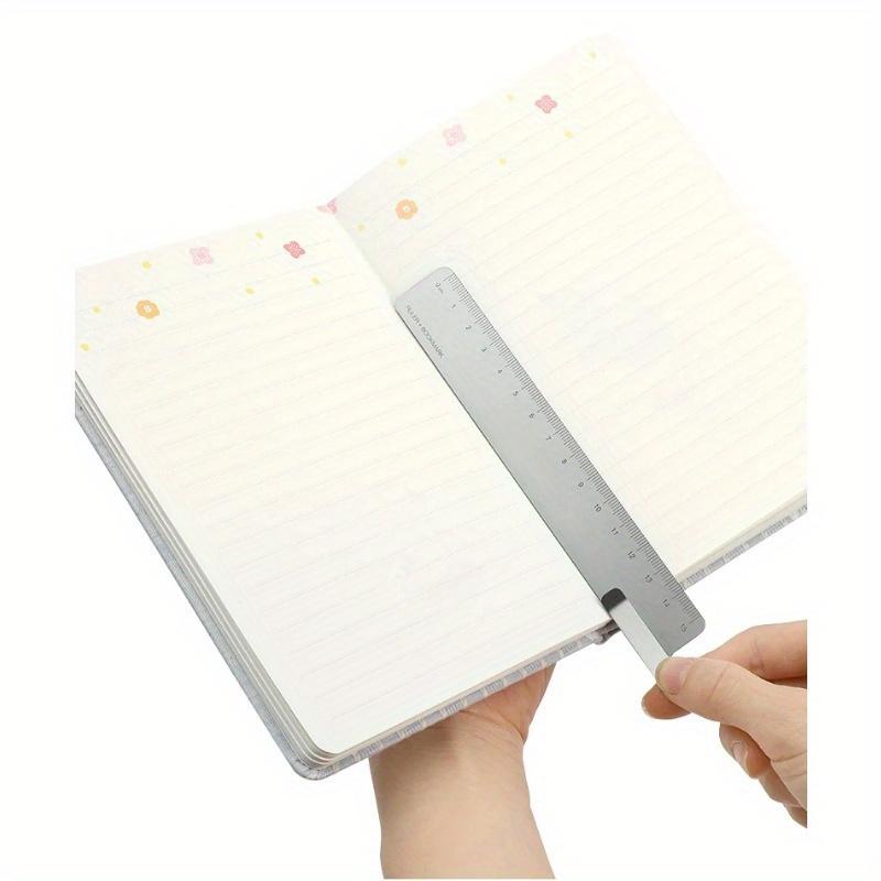 1Pc Bookmark Ruler Metal Ruler Painting Cartography Ruler Student Learning School Office Stationery Supplies