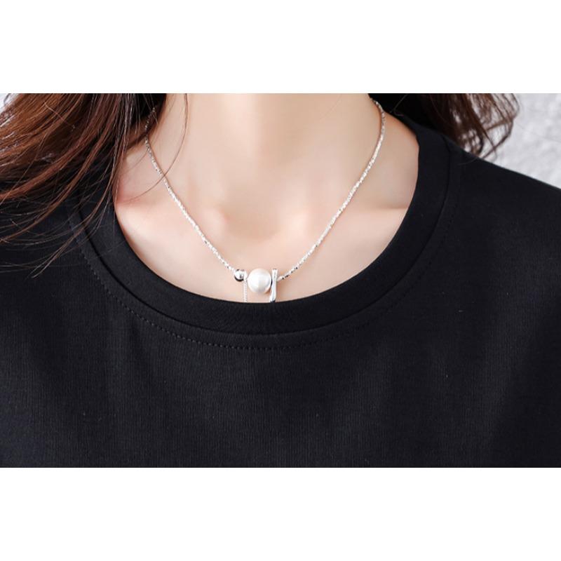 DIMANAF 2025 Summer Women Plus Size Basic T-Shirt Vintage Oversized Fashion Lace Casual Loose Black Tops Tees