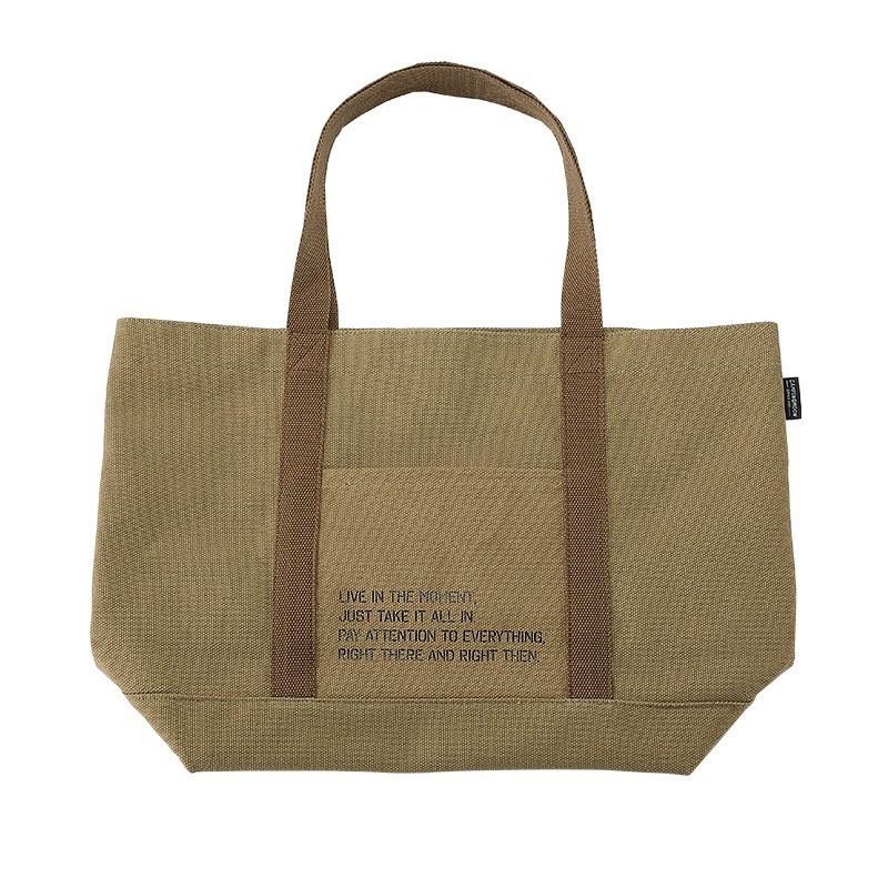 

CAMPINGMOON B-189 Thickened Cotton Tote Bag Canvas Large Capacity Outdoor Camping Small Storage Shoulder Bag