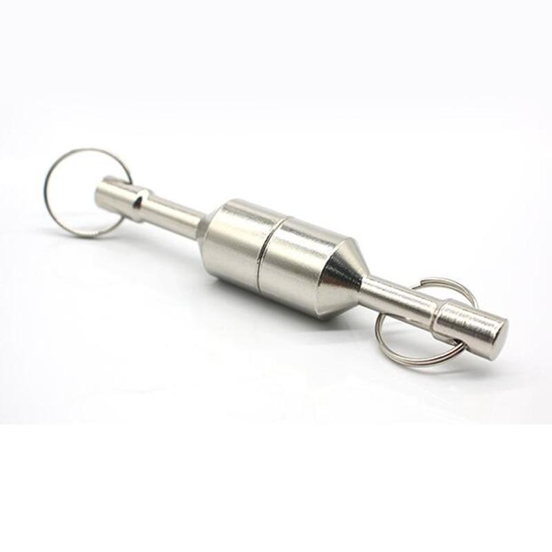 Keychain Magnet for Testing Brass Keychain Pocket Magnets with Strong Magnet Metals Test Magnet Hanging Keys Holder