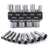 18pcs/set 5mm-13mm Hex Sockets Sleeve Nozzles Nut Driver Set Screwdriver Set Schroevendraaier Set Bits Sets Tools Socket Wrenches