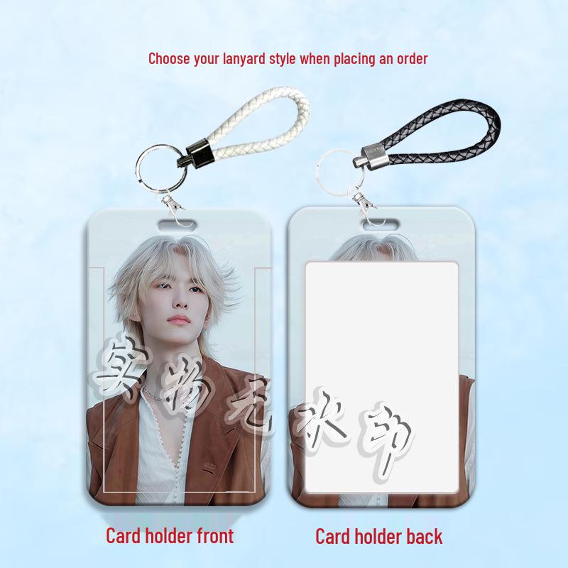 Sliding Cover Card Holder for Students: Durable Protection for Meal, Bus, Water, Campus, and Access Cards