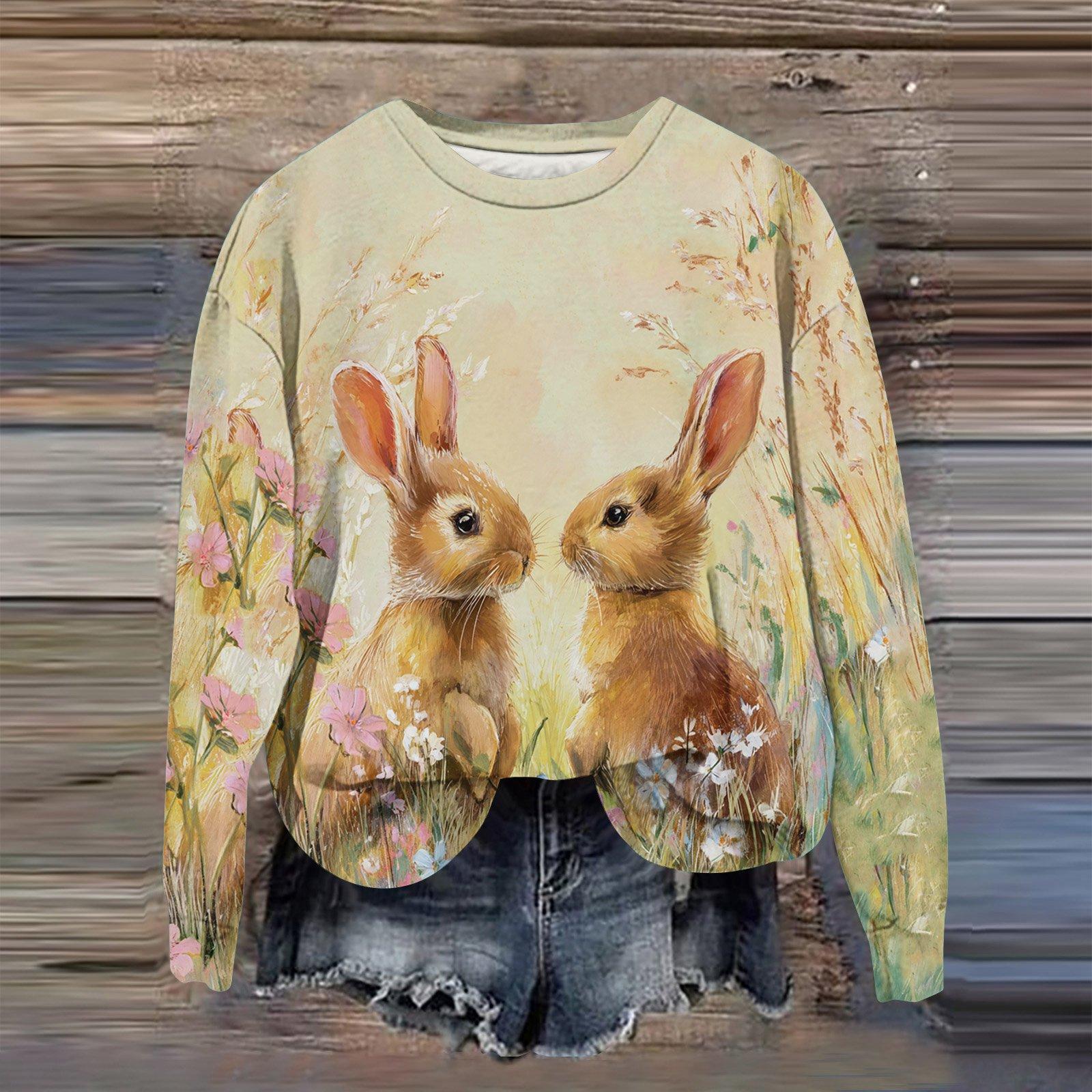 Женская мода с принтом, длинный рукав, свободный круглый вырез, свитшот, осень XL жёлтый