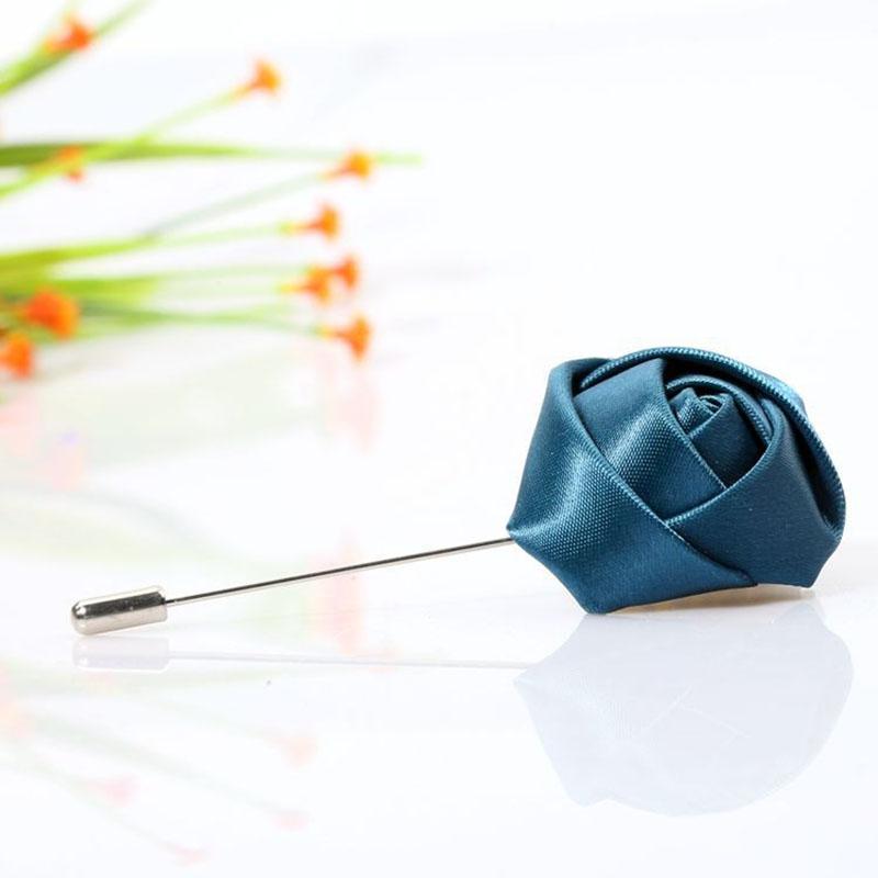 Herren Knopflochblumen für Hochzeit Bräutigam Anstecker Reversnadeln Band Rosen Blume Herrenanzug Knopfloch Anstecknadel Hochzeit Zubehör hochzeit
