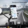2026 Motorcycle Electric Scoote Phone Holder: Shockproof, Vibration-Resistant, Rotating & Universal for Delivery Riders