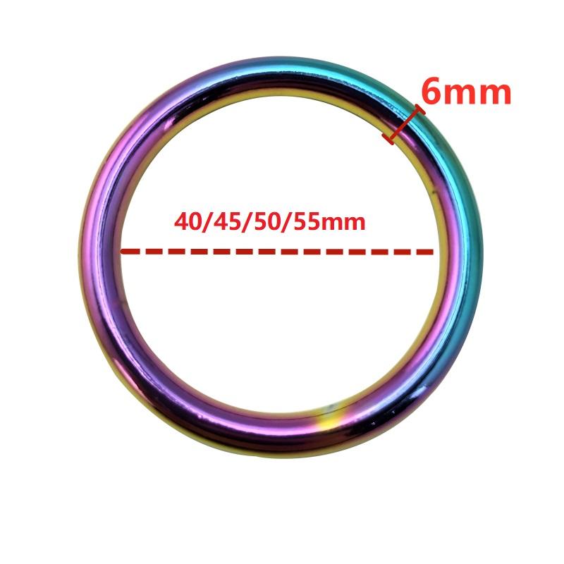Small Large Male Ball Scrotum Stretcher Metal Penis Lock Cock Ring Bondage Restraint Delay Ejaculation BDSM Sex Toy for Man