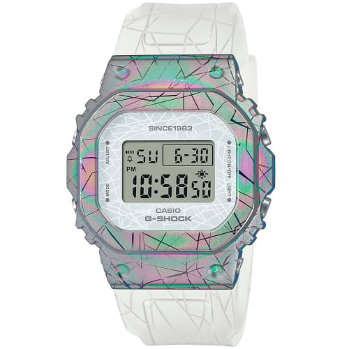 

Casio G-SHOCK 40th Anniversary Adventurer s Stone Mid-Size Model GM-S5640GEM-7JR White