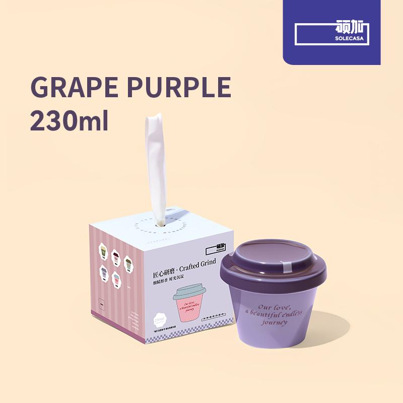 

SOLESACA Ceramic Coffee Mug 230/370ml Contrast Color Letters Cup with Lid Hand Hold Tall Mug Coffee Cups Breakfast Juice Mugs 230-370ml