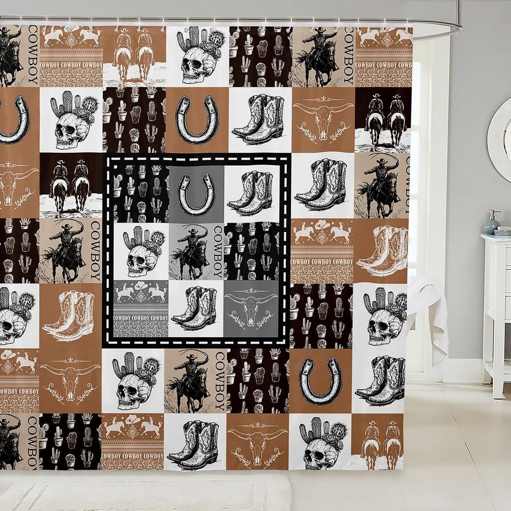 Japanese Style Bathroom Accessories Dragon Shower Curtain Magical Animals Bath Curtain Western Wildlife Theme Bathroom Sets