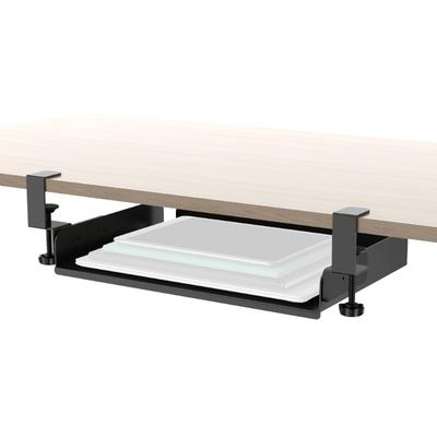Space Efficient Desk Mount Storage Tray Durable Metal Holder For Electronics Documents Tools Mess Worksurface Design